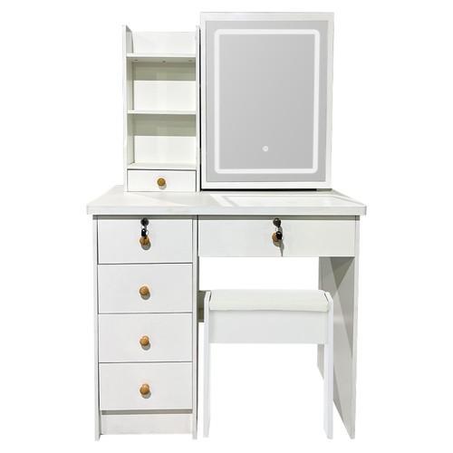 Led mirror vanity desk - vanity,