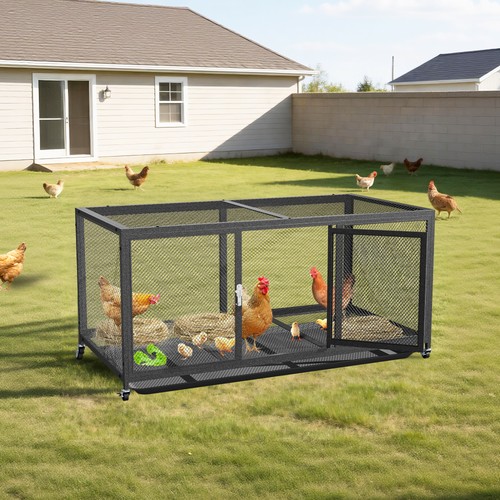 Mobile chicken coop backyard - coop,