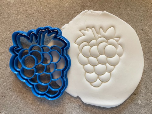 Grape bunch cookie biscuit