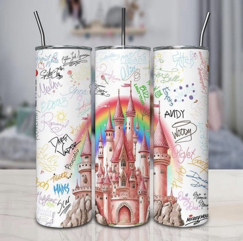 Disney castle tumbler - disney,