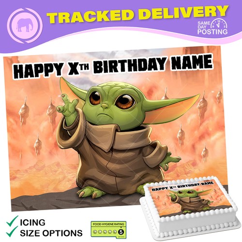 Baby yoda cake - cake, star