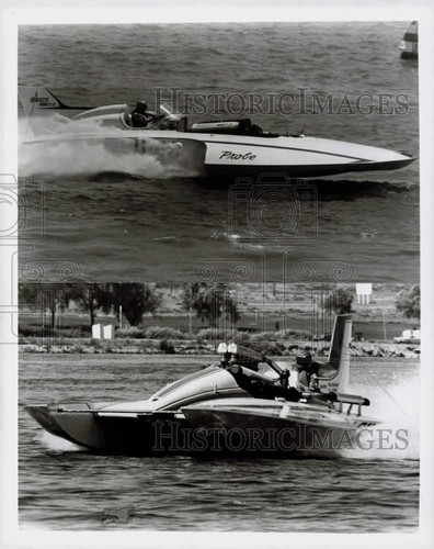 Press photo speedboat drivers - speedboat,