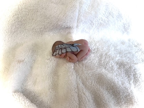 Polymer clay baby sculpt - polymer,