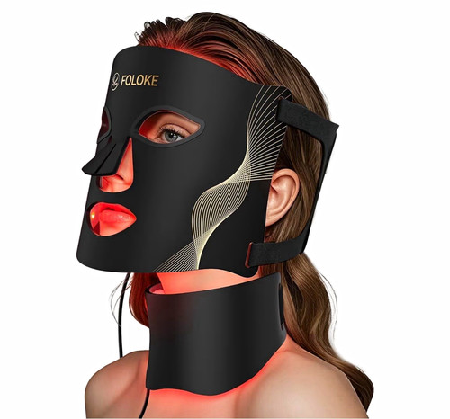 Foloke led light therapy - light, mask