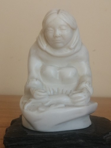 Vintage inuit carved - vintage,