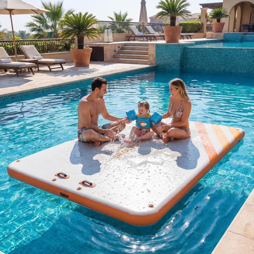 Portable inflatable floating - portable,