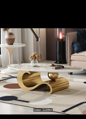 Modern coffee table with faux - modern,