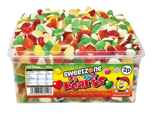 Halal sweets fruity - halal, hearts