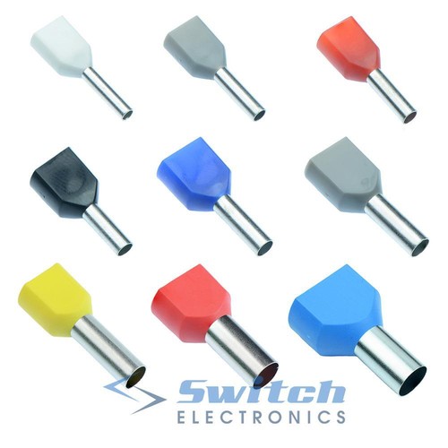 Twin cord end cable terminals - cord,