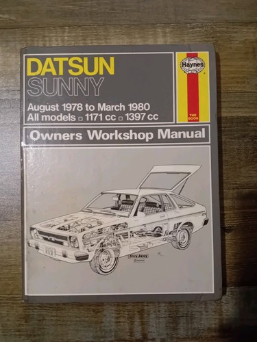 Datsun haynes manual - haynes,