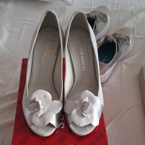 Roland cartier silver suede - roland,