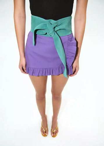 Nwt mango suede obi - suede,