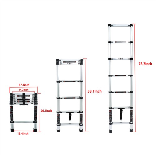 Extension ladders - 6.6, ft