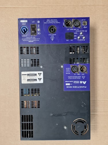 Funktion one xta - xta, amplifier