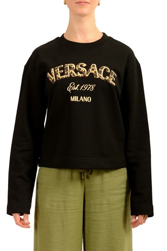 Versace women black - black, logo