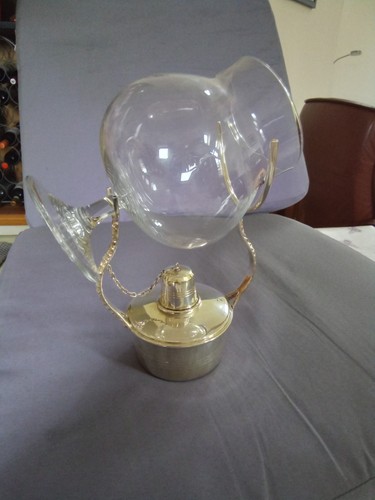Vintage silver plated brandy