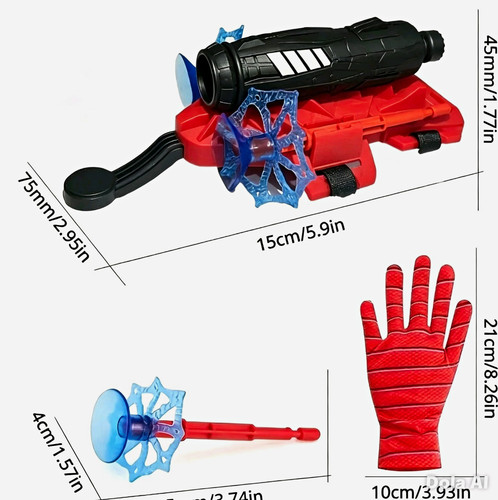 Spider man style web shooter - style,