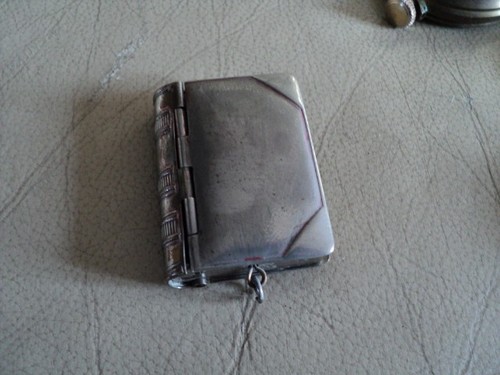 Vintage vesta case stamp and - vintage,