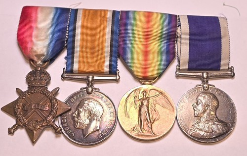 Ww1 british medal group 4 - medal,