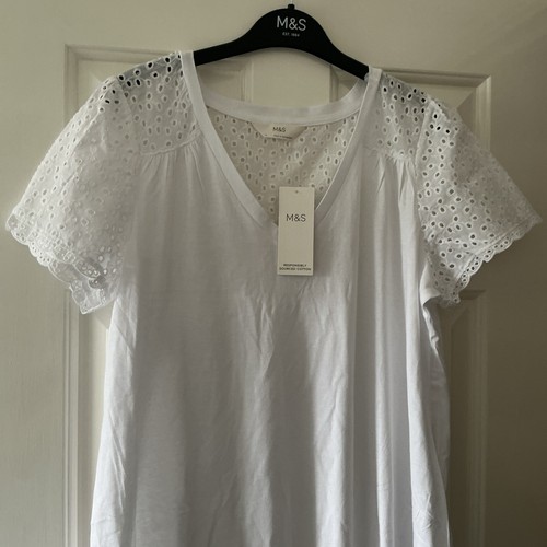 Ladies cotton long nightdress - cotton,