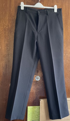 Men black farah trousers - men’s,