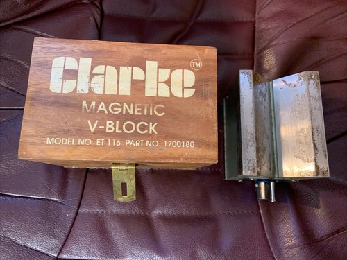 Clarke magnetic block - clarke, v-block