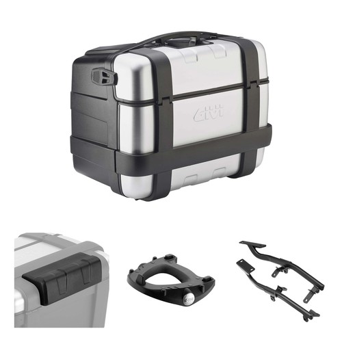 Givi trk46 aluminum trunk kit - trunk,