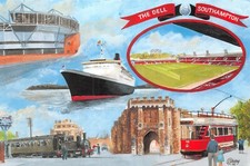 Football grounds clubs dell - football,