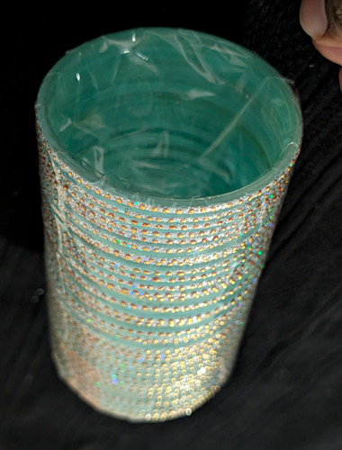 Turquoise gold plastic - turquoise, &