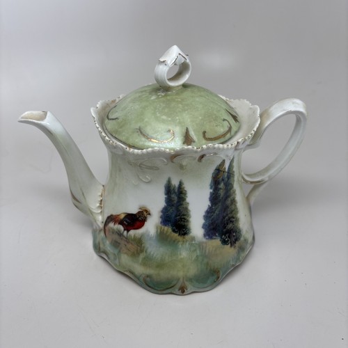 Antique prussia tea pot - antique,