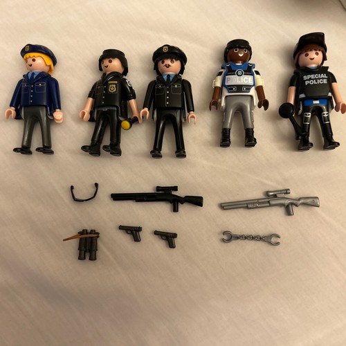 Playmobil police figures - playmobil, with