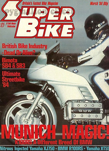 Yamaha xt550 bimota sb4 - sb4, lcr