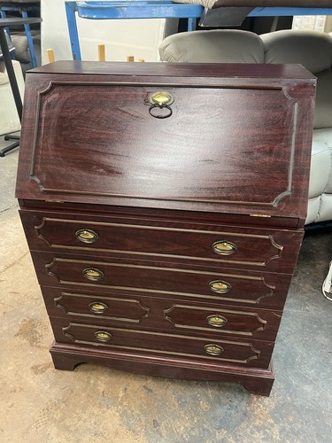 Vintage writing bureau drop - writing,