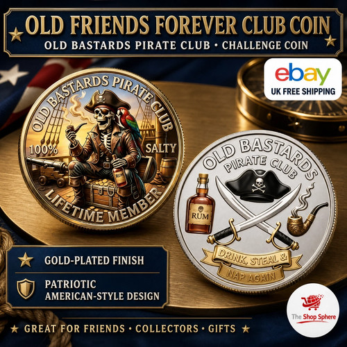 Old friends forever club - old, coin