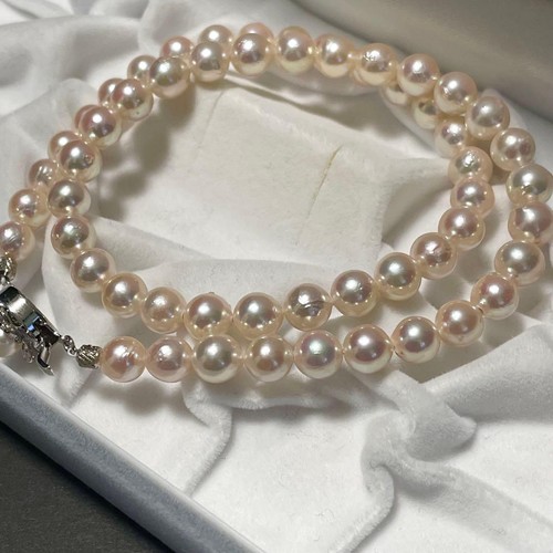 Akoya pearl necklace - pearl,