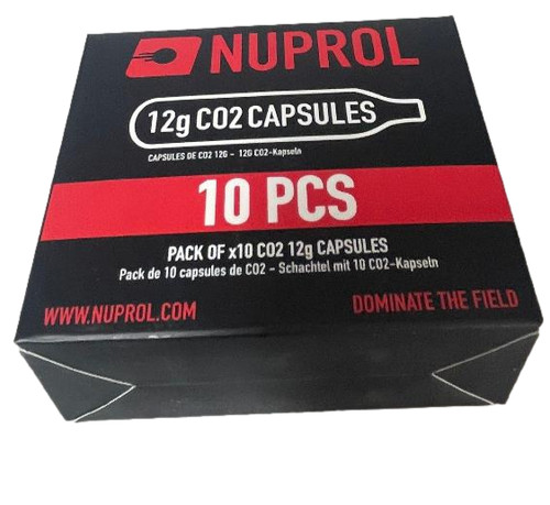 Nuprol 12g co2 gas capsule - nuprol,