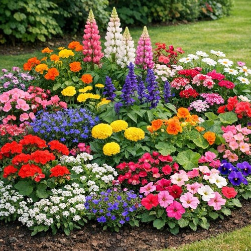 Garden ready bedding plants - ready,
