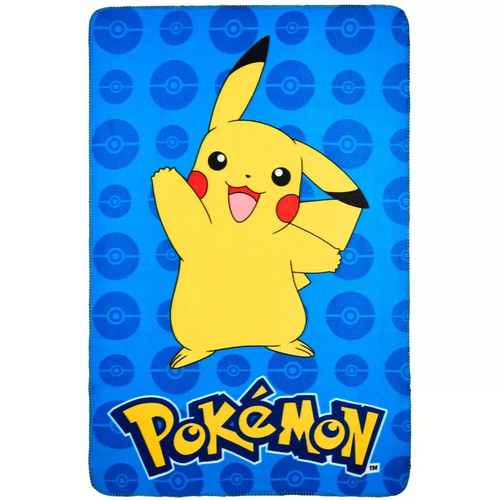 Pokemon pikachu wave fleece - wave,