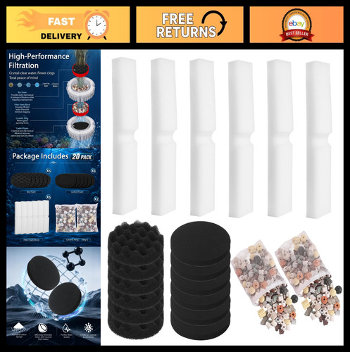 Pcs aquarium filter media - 20,