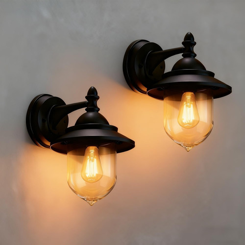 Coach lantern outdoor - outdoor, wall