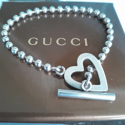 Genuine gucci bead - gucci, heart