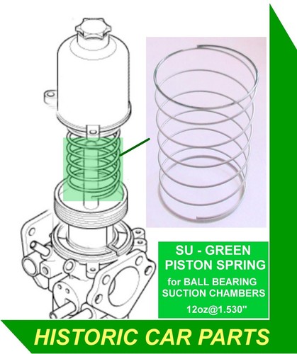 Green damper spring - damper, hif44e