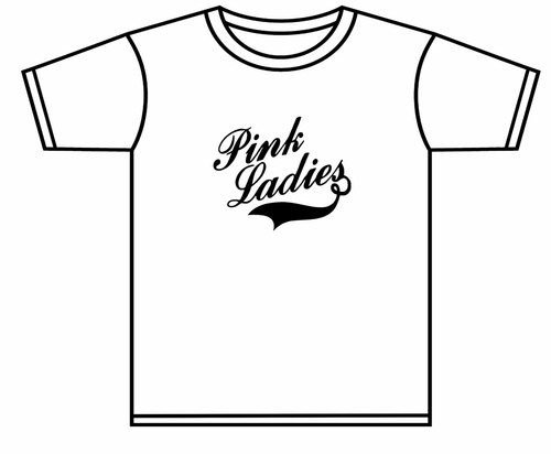 Grease pink ladies shirt - grease, t-shirt