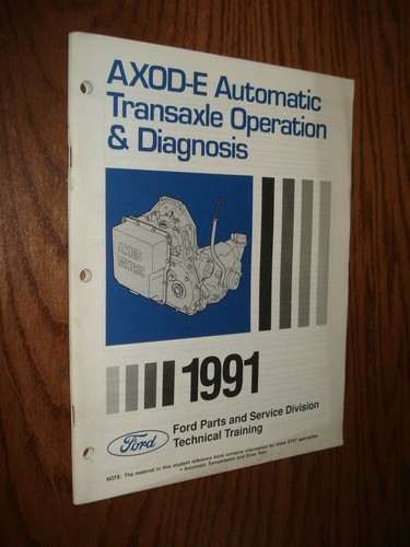 1991 ford axod automatic - ford, axod-e