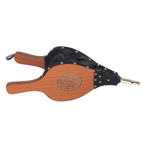 Wood fireplace bellows large - wood,