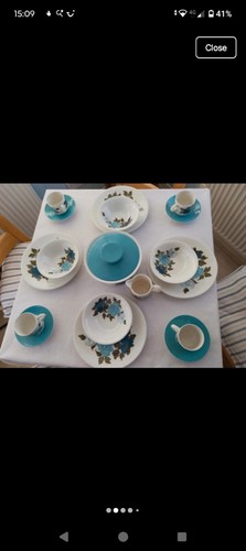 Vintage blue harmony barratts - vintage,