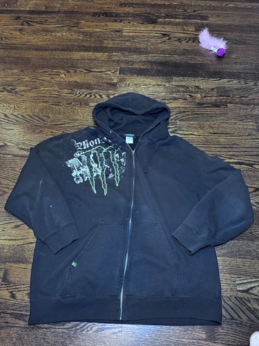 Monster energy zip hoodie - zip,
