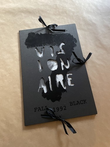 Visionaire 1992 black - visionaire,
