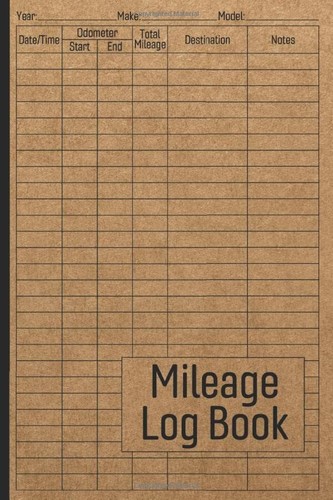 Mileage log book vehicle - log,