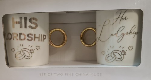 His lordship her ladyship mugs - her,